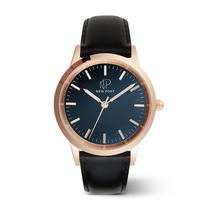 Relógio Masculino De Luxo Clássico Couro Preto New Port 40mm Relógio Masculino De Luxo Clássico Couro Preto New Port 40mm