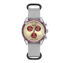 Relógio Masculino De Luxo Cronógrafo Quartzo MEGIR 2247 Pulseira De Lona Calendário À Prova d'Água