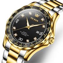 Relógio Masculino De Luxo Dourado Clássico Casual Analógico Relógio Masculino De Luxo Dourado Clássico Casual Analógico