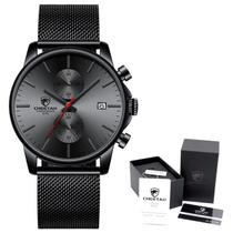 Relógio Masculino de Pulso CHEETAH CH1604G-B À Prova d'Água Esportivo Relógio Masculino de Pulso CHEETAH CH1604G-B À Prova d'Água Esportivo