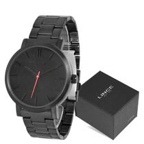 Relógio Masculino de Pulso Lince Original Preto Resistente Relógio Masculino de Pulso Lince Original Preto Resistente