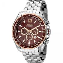 Relógio Masculino De Pulso Magnum Luxo Chronograph Ma33586r