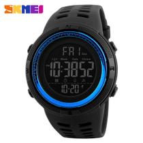 Relógio Masculino De Pulso Skmei Digital A Prova Dágua Top Cor da correia do bisel Azul SKM1251 Relógio Masculino De Pulso Skmei Digital A Prova Dágua Top Cor da correia do bisel Azul SKM1251