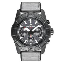 Relógio Masculino De Quartzo Com Energia Solar NORTH EDGE BLAZE Caixa De Aço Inoxidável 316 À Prova