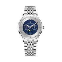 Relógio Masculino De Quartzo Pagani Design 2025 Multifuncional Com Fase Da Lua, 40mm, Safira, Aço