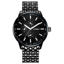 Relógio Masculino Design Clássico Luminoso Pulseira Aço Inoxidável Moda Casual Relógio Masculino Design Clássico Luminoso Pulseira Aço Inoxidável Moda Casual