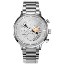 Relógio Masculino Design Único Criativo Luxuoso Relógio de Quartzo Multifuncional A Prova D'água Relógio Masculino Design Único Criativo Luxuoso Relógio de Quartzo Multifuncional A Prova D'água