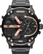 Relógio Masculino Diesel Mr. Daddy Dz7312 Preto C/Rose Relógio Masculino Diesel Mr. Daddy Dz7312 Preto C/Rose
