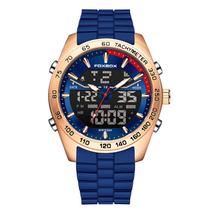 Relógio Masculino Digital com Duplo Display Luminoso Design Esportivo Impermeavel Relógio Masculino Digital com Duplo Display Luminoso Design Esportivo Impermeavel