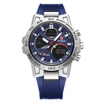 Relógio Masculino Digital de Exibição Dupla À Prova D 'Água Esportivo Relógio Masculino Digital de Exibição Dupla À Prova D 'Água Esportivo