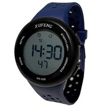 Relógio Masculino Digital de Pulso Resistente Água Esportivo Xufeng Redondo