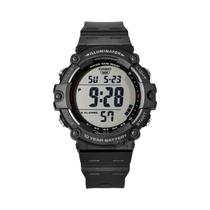 Relógio Masculino Digital Esportivo À Prova D'água De Quartzo 100m Casio AE-1500WH-8B Militar Com Relógio Masculino Digital Esportivo À Prova D'água De Quartzo 100m Casio AE-1500WH-8B Militar Com