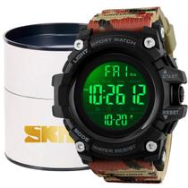 Relógio masculino digital esportivo treino camuflado - 11405 - SKMEI
