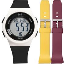 Relógio Masculino Digital Everlast Kit Com 2 Pulseiras E737
