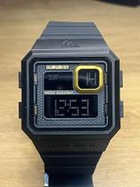 Relógio masculino digital Quiksilver, relógio de pulso quadrado
