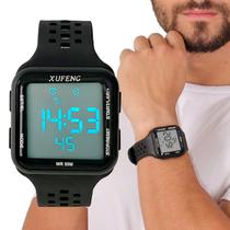 Relógio Masculino Digital Resistente Água Esportivo Xufeng Quadrado
