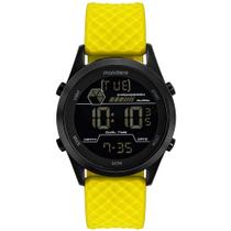 Relógio Masculino Digital Silicone Amarelo - Mondaine