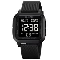 Relógio Masculino Digital Skmei 1894 Resistente à água 5 ATM Caixa em Resina Preto Pulseira de Silicone Visor Acrílico Quadrado Fivela Esportivo Relógio Masculino Digital Skmei 1894 Resistente à água 5 ATM Caixa em Resina Preto Pulseira de Silicone Visor Acrílico Quadrado Fivela Esportivo