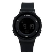 Relógio Masculino Digital Tuguir TG30342 Resistente à água 5 ATM Caixa em Resina Preto Pulseira de Silicone Visor Acrílico Redondo Fivela Esportivo Relógio Masculino Digital Tuguir TG30342 Resistente à água 5 ATM Caixa em Resina Preto Pulseira de Silicone Visor Acrílico Redondo Fivela Esportivo
