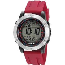Relógio Masculino Digital Vermelho E Preto Speedo