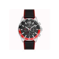 Relógio Masculino DK Preto/Vermelho - Design Elegante