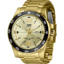 Relogio masculino dourado analogico xwatch XMGS1036/C2KX - W-WATCH