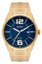 Relógio Masculino Dourado Orient Fundo ul