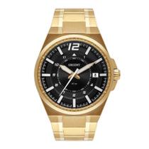 Relógio Masculino Dourado Orient Mgss1224 G2Kx