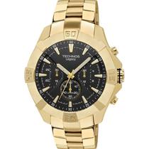 Relógio masculino dourado technos legacy original js20ae/4p