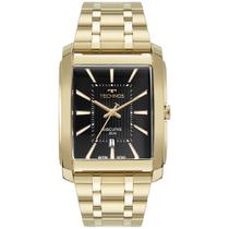 Relógio masculino dourado Technos Quadrado 2117ldm/1p Relógio masculino dourado Technos Quadrado 2117ldm/1p