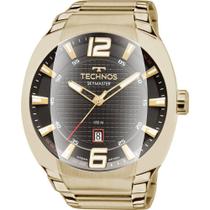 Relógio masculino dourado technos SkyMaster original 2115mwl/1p