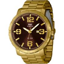 Relógio masculino dourado