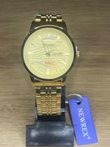 Relógio Masculino e Feminino NewRex Original a prova d água, relógio social, relógio elegante