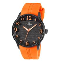 Relógio Masculino Esportivo Champion Trendy Laranja Barato CH30224J