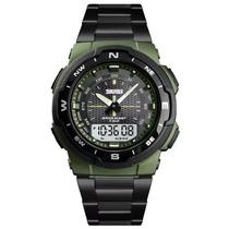Relogio Masculino Esportivo de Quartzo em Aço inoxidavel A Prova Dagua