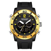 Relógio Masculino Esportivo Digital Sanda Display Duplo