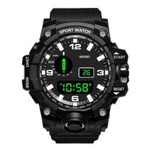 Relógio Masculino Esportivo Militar Digital Yikaze 1545 Black - SMAEL