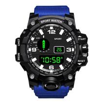 Relógio Masculino Esportivo Militar Digital Yikaze 1545 Blue