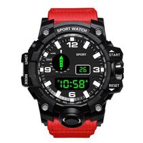 Relógio Masculino Esportivo Militar Digital Yikaze 1545 Red