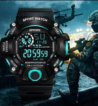 Relógio Masculino Esportivo Militar Multifuncional Luminoso - Fashion