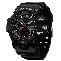Relógio Masculino Esportivo Multifuncional de Quartzo Á Prova D'água