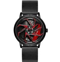 Relógio Masculino Esportivo Roda Giratória 360 Graus Aço