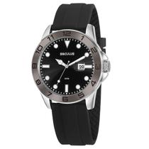 Relógio Masculino Esportivo Silicone Preto prova d'água
