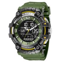 Relógio Masculino Esportivo Smael 8089 Verde