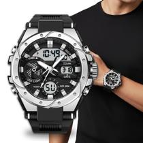 Relógio Masculino Esportivo Social Esporte Casual Pulseira Borracha Relógio Masculino Esportivo Social Esporte Casual Pulseira Borracha