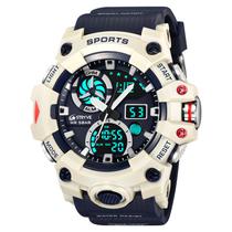 Relógio Masculino Esportivo Stryve 8027 AnaDigi Original Led