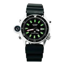Relógio Masculino Estilo Aqualand 100M Resistente à Água Pulseira Silicone Preto Analógico com Data