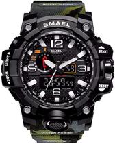 Relógio Masculino Estilo Militar Sport Smael Modelo 1545 + Caixa Presente