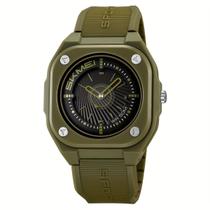 Relógio Masculino Fashion SKMEI, Impermeável 50m, Pulseira de Silicone