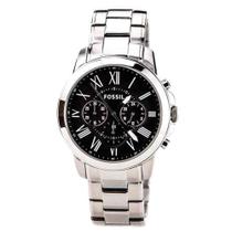 Relógio Masculino Fóssil Grant FS4736/1PN Prata